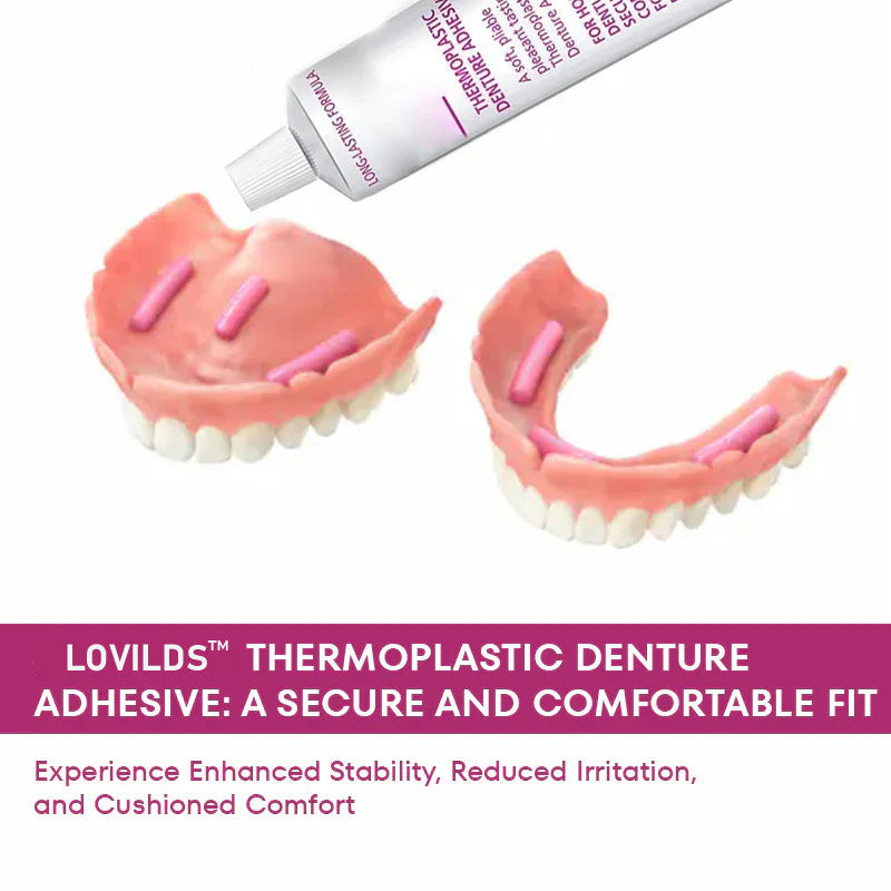 𦷠BUY 2 GET 2 FREE |LOVILDSā¢No-Slip Denture Gel ā 4-Day Hold