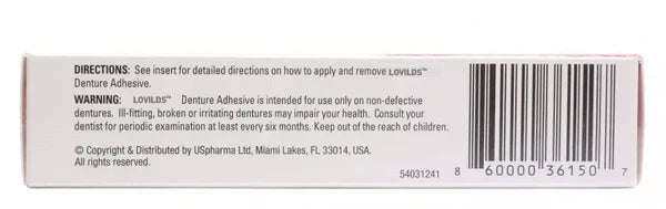 𦷠BUY 2 GET 2 FREE |LOVILDSā¢No-Slip Denture Gel ā 4-Day Hold