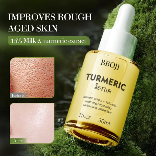 [Buy 2 Get 2 Free]Turmeric Milk Facial Serum - Antioxidant Serum with Sodium Hyaluronate, Niacinamide and Milk Extract - Contains Turmeric for anti-aging and skin brightening