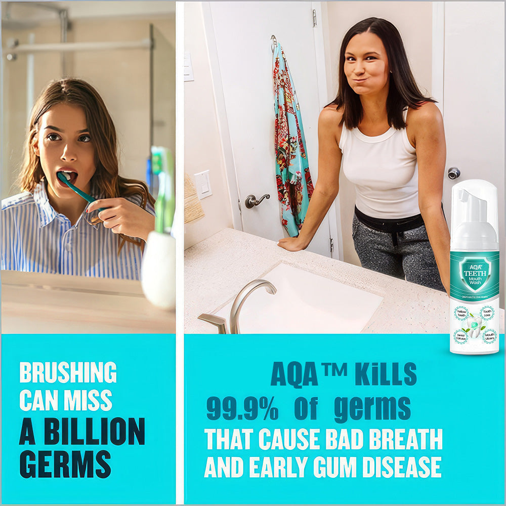 🦷 BUY 2 GET 2 FREE 🦷NEW TEETH Mouthwash - Solve all Oral Problems