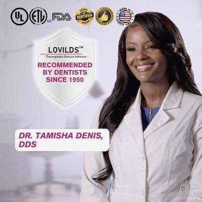 🦷 BUY 2 GET 2 FREE |LOVILDS™No-Slip Denture Gel – 4-Day Hold