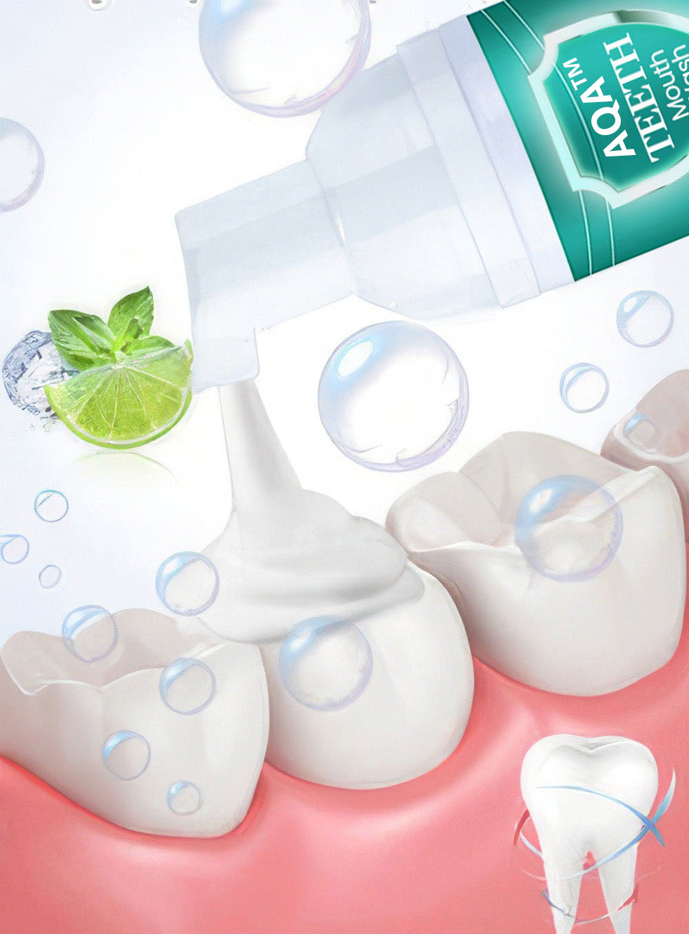 🦷 BUY 2 GET 2 FREE 🦷NEW TEETH Mouthwash - Solve all Oral Problems